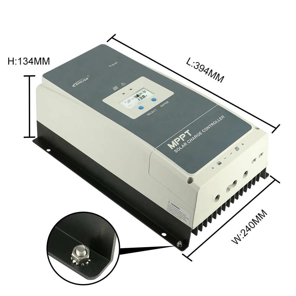 Контроллер зарядного устройства EPever Tracer5415AN 50 А 60 80 150 MPPT 12 В 24 36 48 автоматический