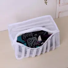 Bolsa de lavado acolchada red ropa zapatos Protector poliéster lavado zapatos máquina amigable bolsa de lavandería bolsa de secado
