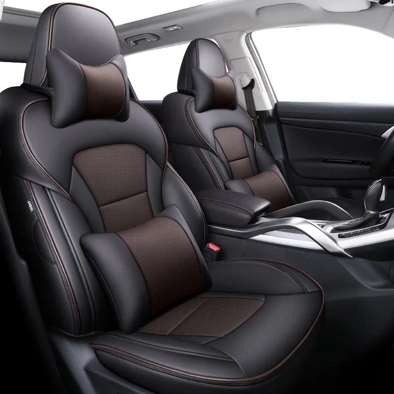 PROD 1005002555364631 High quality Black Leather Car seat covers For
lada vesta sw cross granta priora kalina accessories