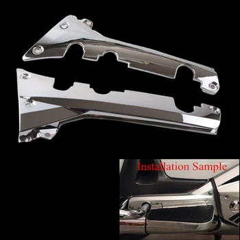 

2PCS Motorcycle Fairing Right & Left Lower Rear Frame Cover For Honda Goldwing GL1800 2001-2011 2002 2003 2004 2005 2006 2007