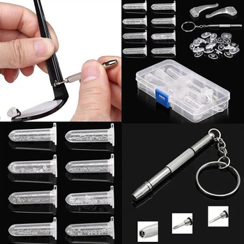 

Brand New Practical Complete Glass Repair Kits Include Screws Nuts Pads Optical Repair Tool Set Comes With 3-In-1 Screwdriver