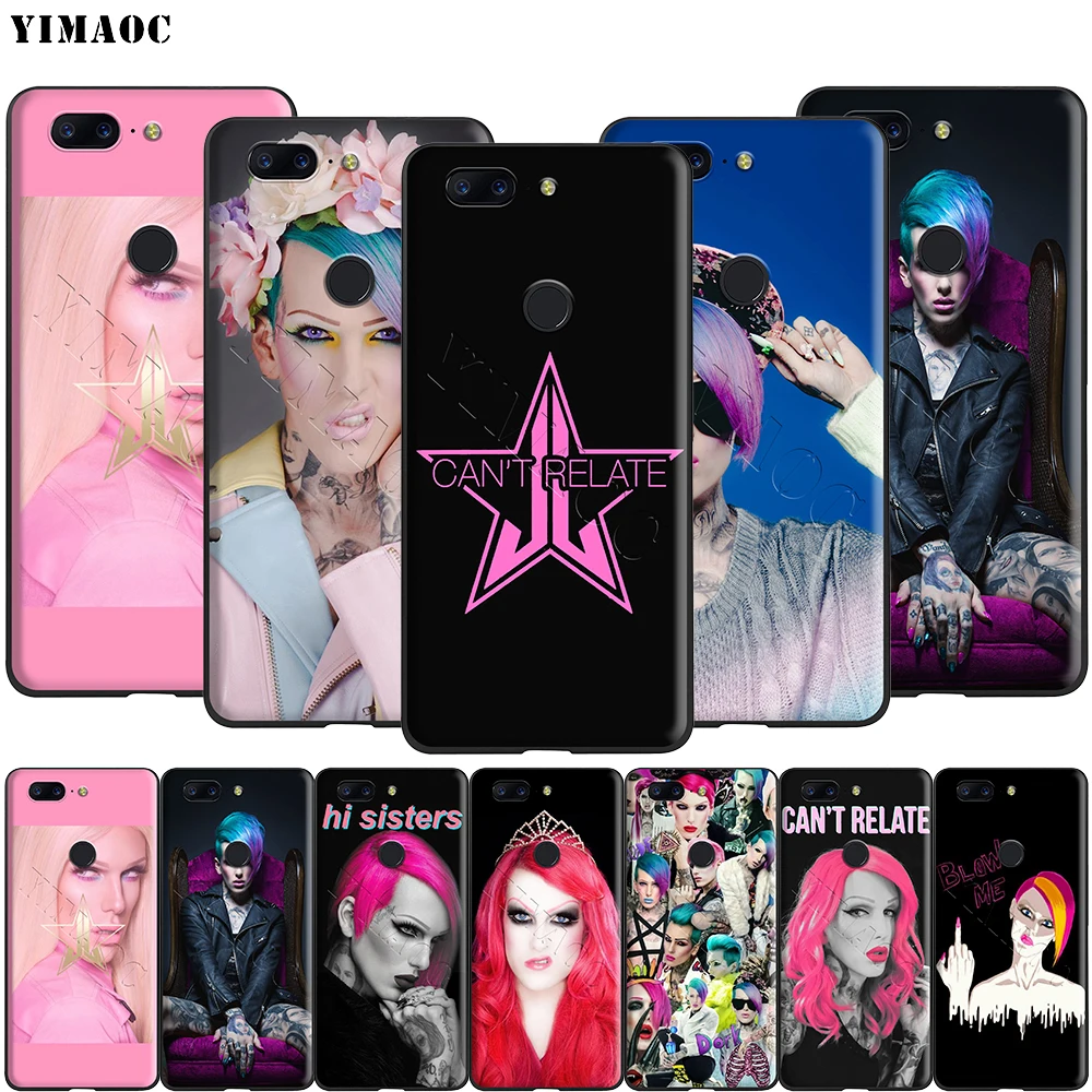 Yimaoc Jeffree Star Silicone Case for Oneplus 7 Pro 6t 6 5t 5