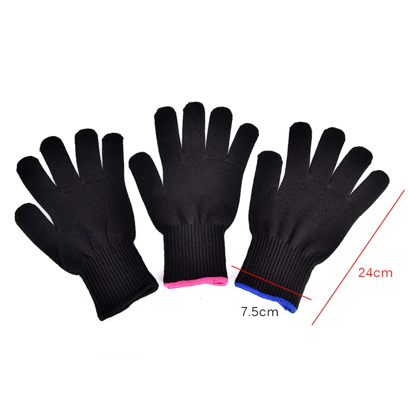 Heat resistant Glove 1/2pc For Microwave Oven Baking or Hair Straightener Perm Curling Hairdressing Heat Resistant Finger Glove kitchen gloves