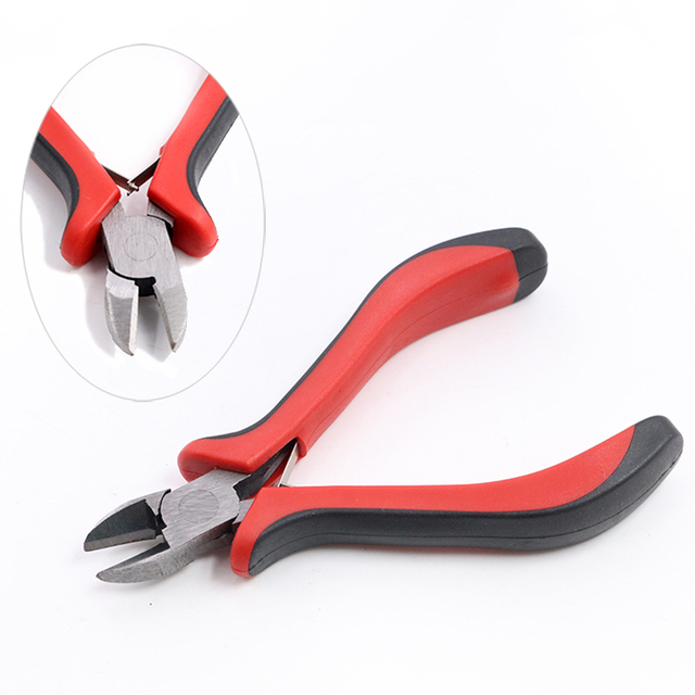 Piece Stainless Steel Needle Nose Pliers Jewelry Making Hand Tool Black 12.5cm