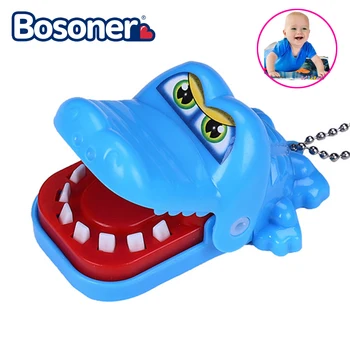 

Fashion Mouth Dentist Bite Finger Toy Large Crocodile Pulling Teeth Bar Games Toys Kids Funny Toy For Children Gift for Baby