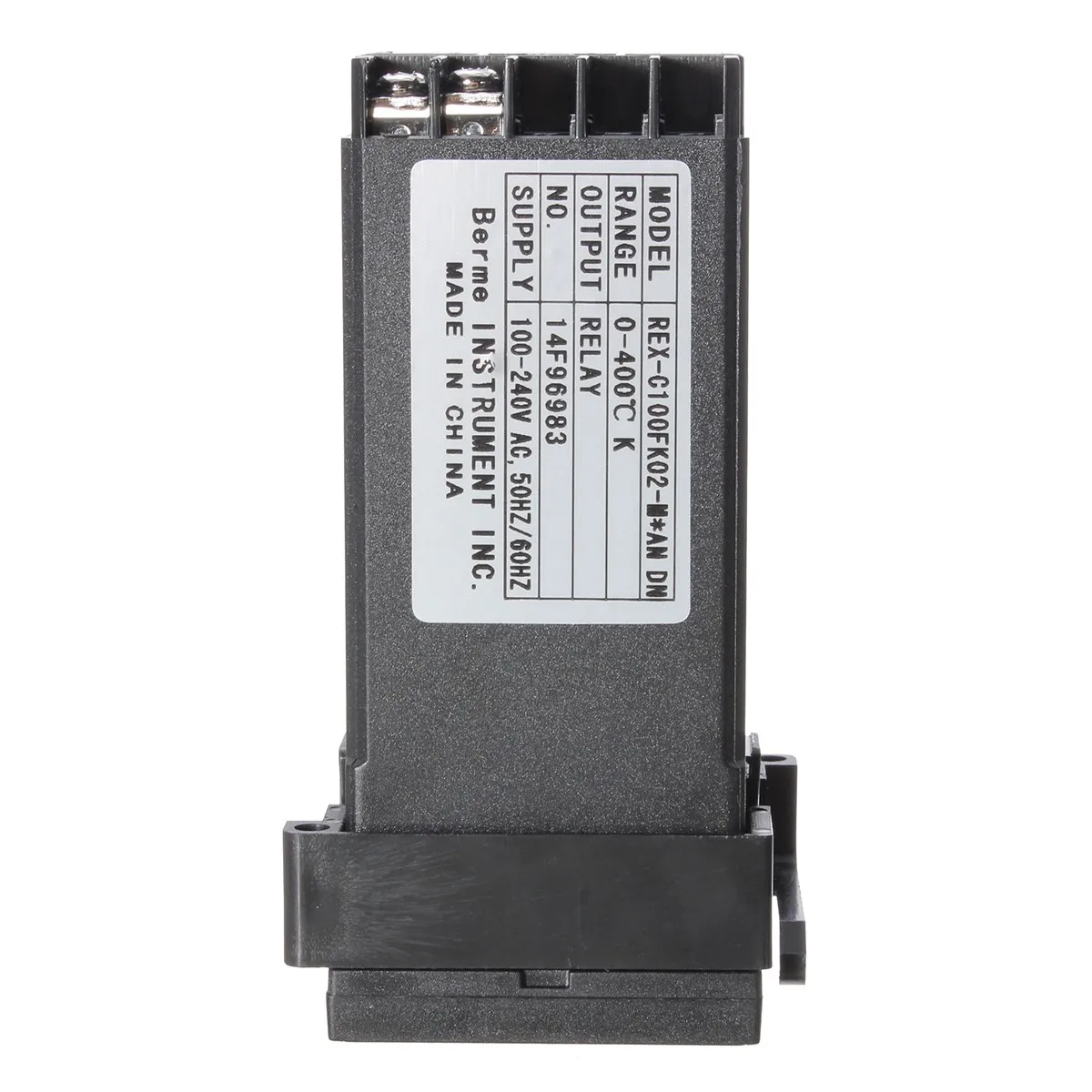 ZEAST цифровой 220 в PID REX-C100 регулятор температуры+ max.40A SSR+ K термопара, PID контроллер комплект+ радиатор