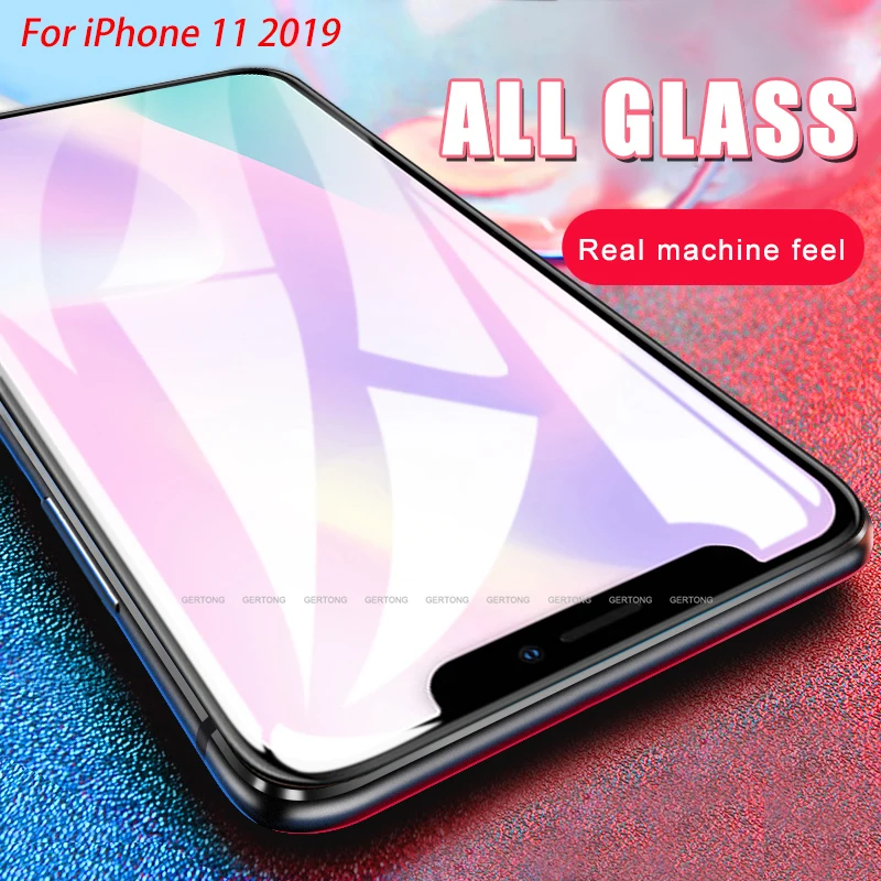 

Protective Tempered Glass For iPhone XS Max XR X 10 7 6S 8 6 Plus 5 S Se Screen Protector Glass For iPhone 11 XI 2019 11+ Film
