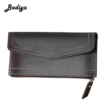

Women Long Wallet Brief Fashion Thin Slim Hasp Zipper Purse Multifunction Students Envelope Bag Japan and South Korea Clutch Bag