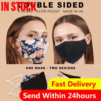 

3pc Adult Unisex Washable Mask Face Cover Anti-ultraviolet Printed Mask Mouth Cover Pad Gasket Mascarilla Deportiva Py6