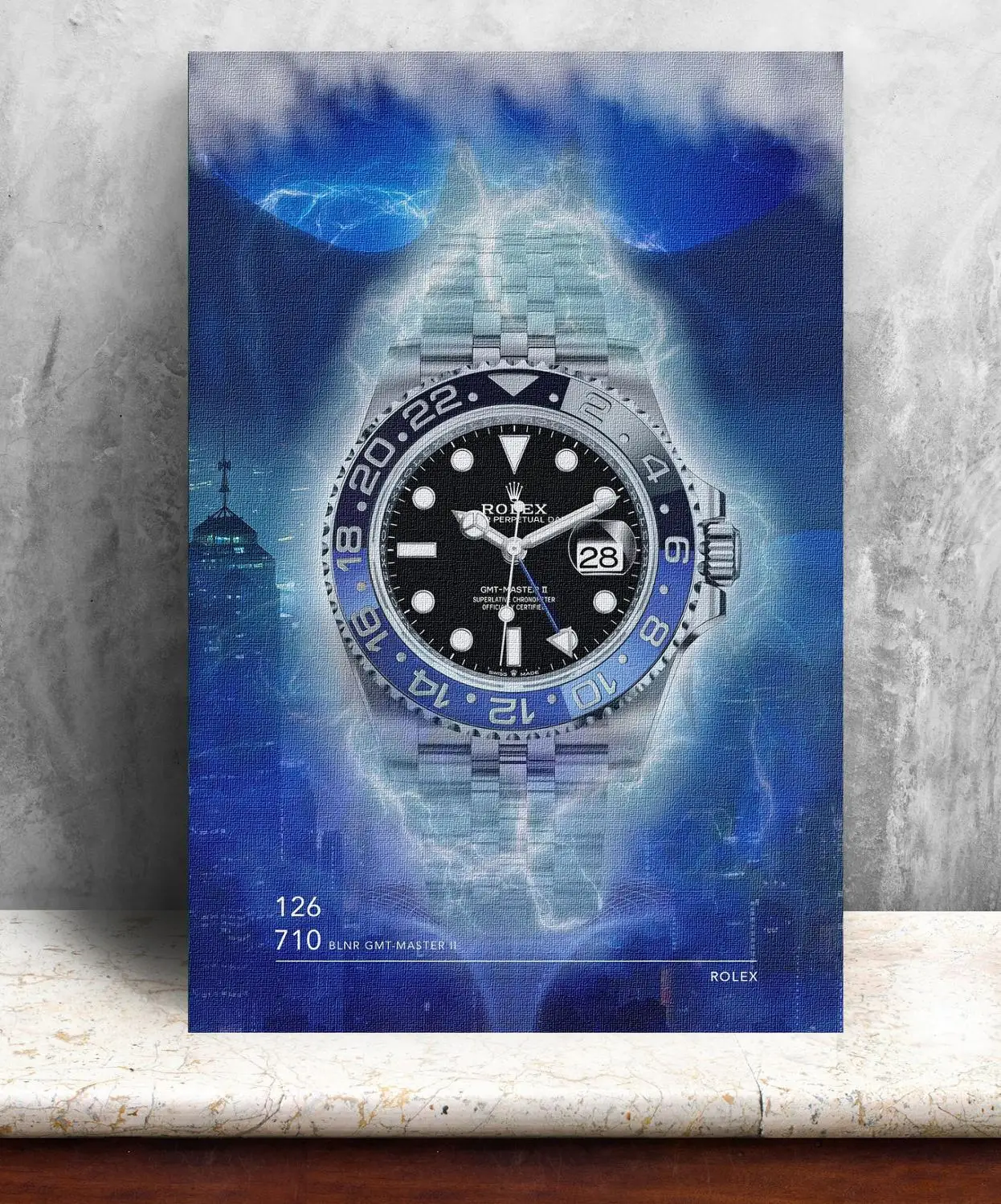 canvas rolex