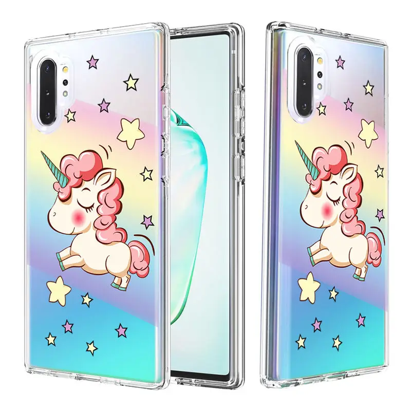 

Shockproof Phone Case For Samsung Galaxy Note 10 Silicone Soft Transparent Case For Samsung Galaxy Note10 Note 10 Pro PC Cover