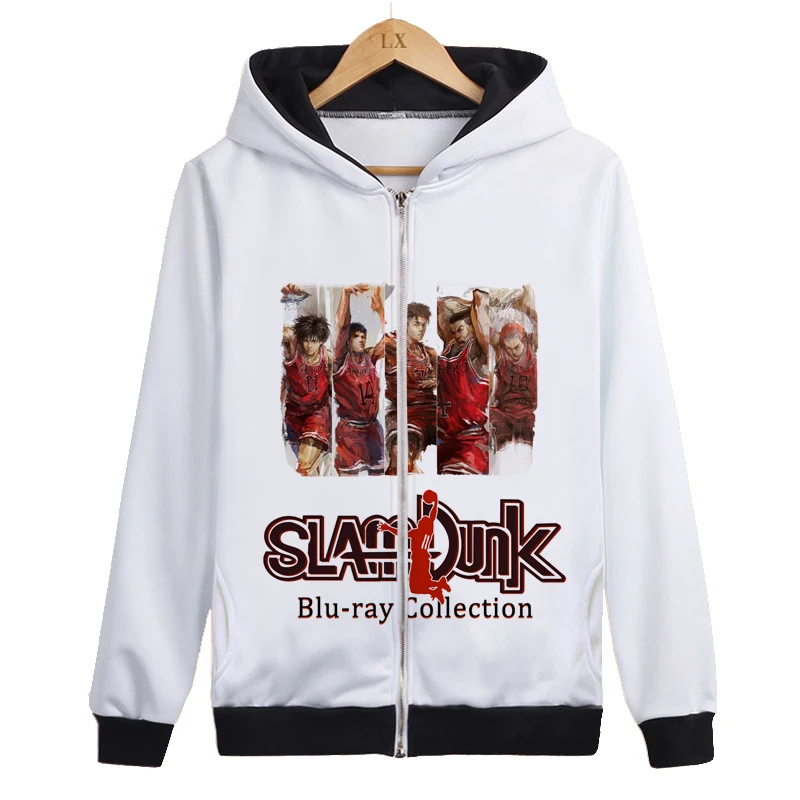 Игра SLAM DUNK аниме Hanamichi Толстовка Sakuragi Мужская Женская толстовка Уличная Повседневная Осенняя Толстовка SLAM DUNK цифровая печать
