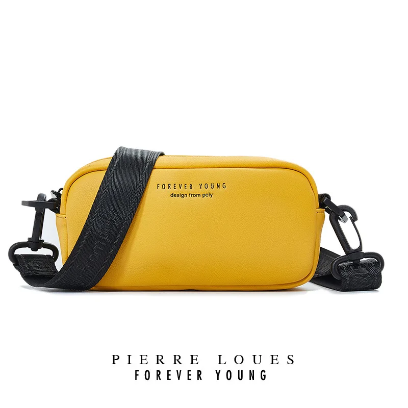 YIZHONG кожаная сумка через плечо мягкие бумажники и сумки роскошные дизайнерские сумки Crossbady для женщин высокое качество сумка для сообщений - Цвет: yellow
