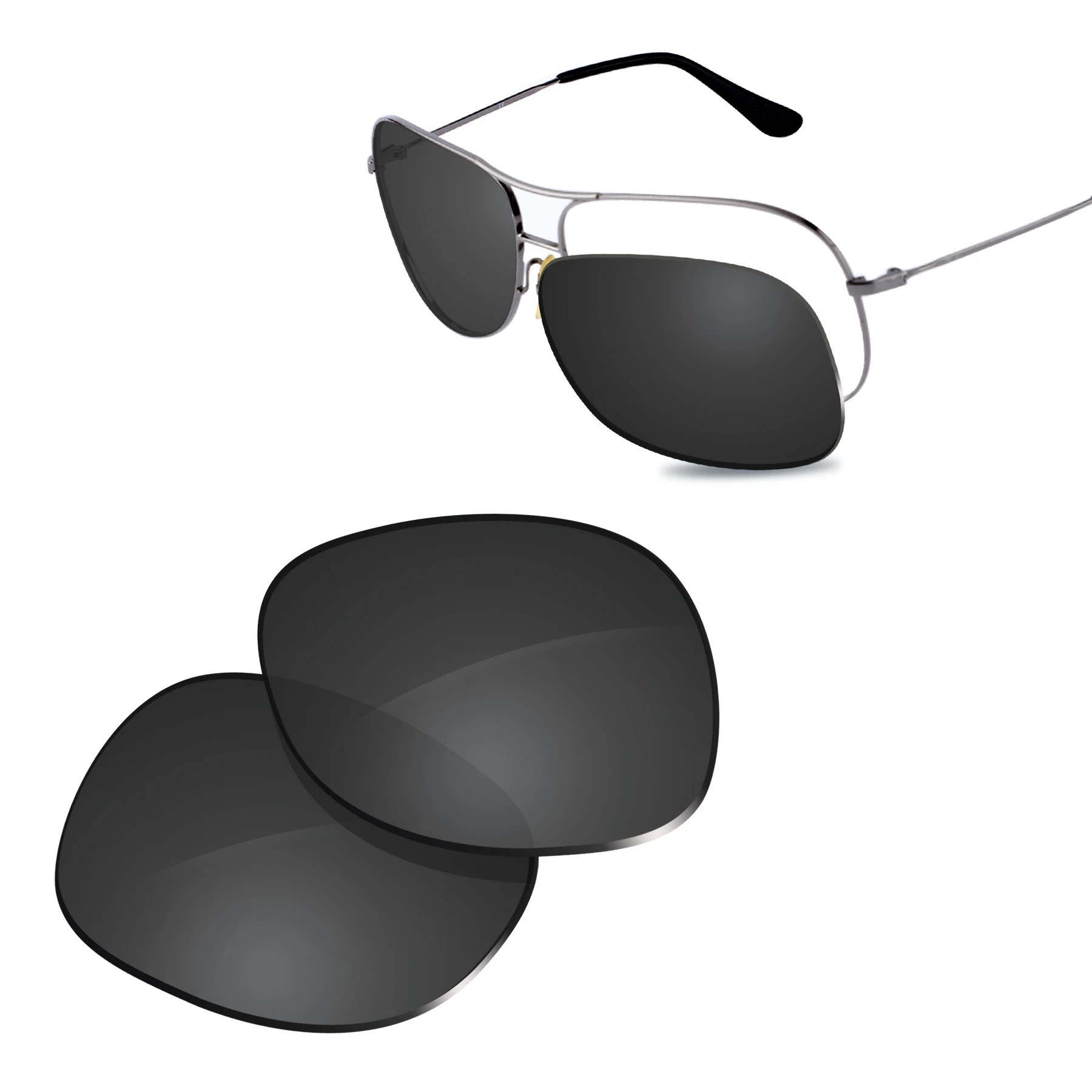 Glintbay 새로운 성능 Ray-Ban RB3267-64mm 선글라스 용 편광 렌즈..