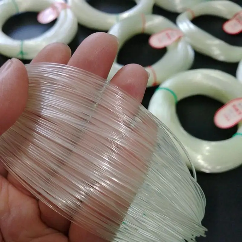 33m Crystal Strong Fishing Line Nylon Fishing Line For Lake River Fishing Crystal Fishing Wire Fishing Accessories 0.3mm~10mm