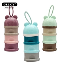 3-Слои для детских бутылочек, Портативный коробка для сухого молока Еда контейнер Дети закуски конфеты Еда ящик для хранения с аппетитным ротиком Полотенца