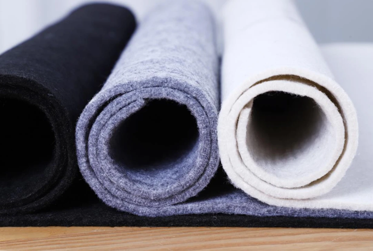 47x32inch Chinese Calligraphy Drawing Felt Mat Gray Xuan Paper Painting Felt Desk Pad For Practice Calligraphy Traditional Chinese Painting 2mm Thick