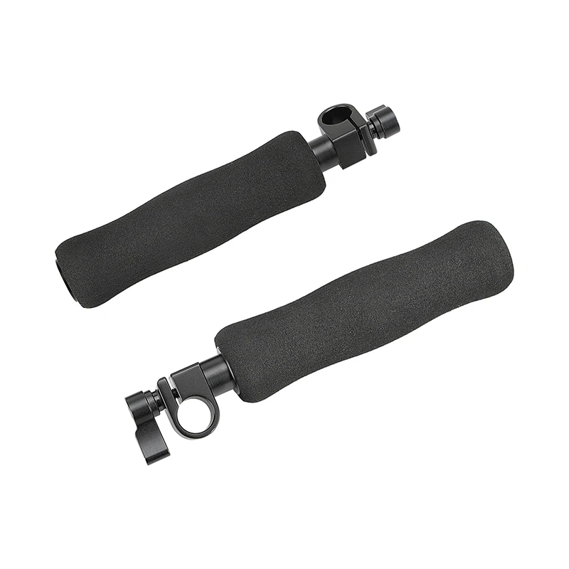 Camvate um Par Dslr Lidar com Apertos da Câmera Handgrip com 15 mm Adaptador de Braçadeira de Haste Única para Câmera Montagem no Ombro Rig 15 mm Haste - Image 2