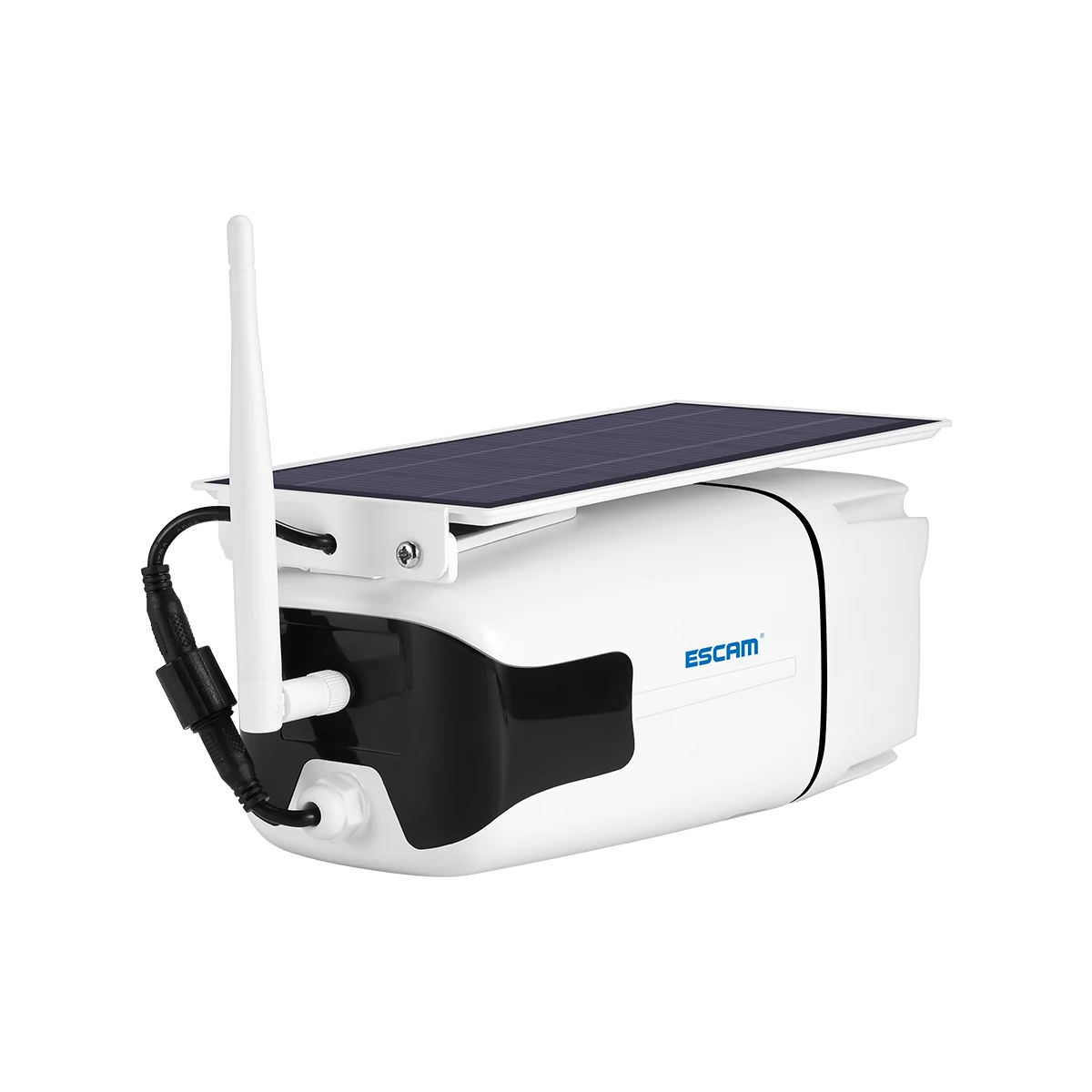 Камера видеонаблюдения ESCAM QF260 беспроводная IP67 1080P МП солнечная батарея низкое
