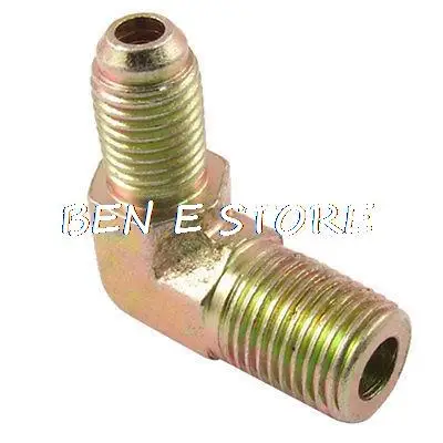 

1/4" BSP to 1/4" PT Male Flare 90 Degree Half Union Elbow Hydraulic Coupling