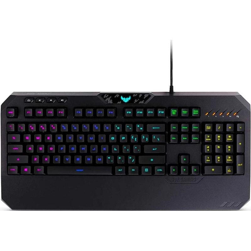 Клавиатура Asus TUF Gaming K5 механическая черный USB Multimedia for gamer LED