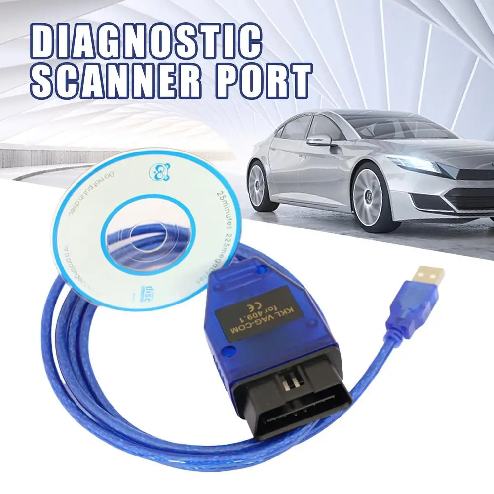 Автомобильный диагностический инструмент с Usb на OBD2 кабель адаптер OBD II USB-KABEL KKL