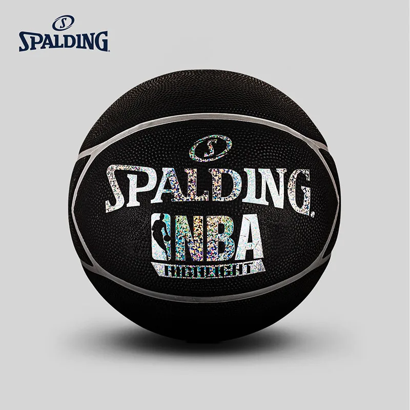 SPALDING оригинальный серебристый Выделите Баскетбол официальный размер и вес 7 #