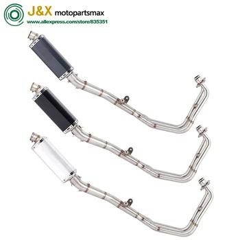 

Motorcycle Full System Exhaust Slip On For Yamaha MT03 MT-03 YZF R3 R25 YZF-R3 YZF-R25 2014 to 2017 Add power 12%