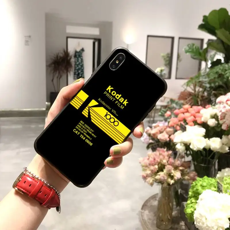 PENGHUWAN Japanese brand film Fashion Soft Kodak Black Phone Case for iPhone 11 pro XS MAX 8 7 6 6S Plus X 5S SE XR case
