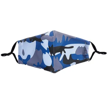 

Face Mask Fashion 5PCS mask +10PCS Filter PM2.5 Child Outdoor Washable Reuse Face Mask Protection Mouth Mask mascaras