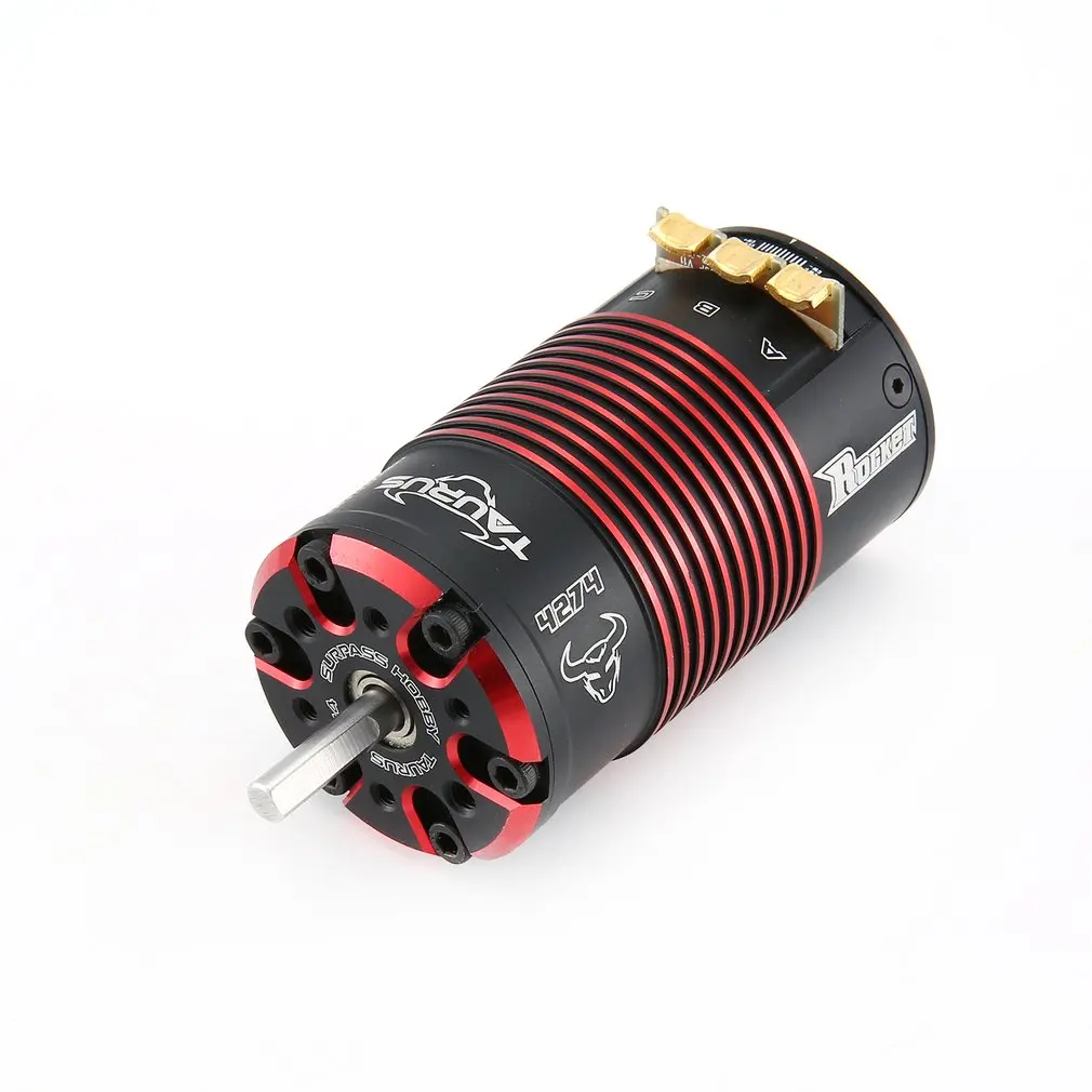 4268 2700KV бесщеточный сенсорный двигатель 4-полюсный автоматический автомобильный двигатель RC для 1/8 Электрический на дороге автомобиль Запчасти