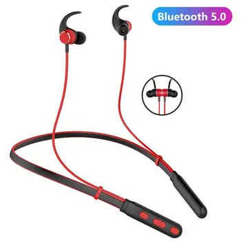 

IPX7 Waterproof 5.0 Bluetooth earphone Noise Cancelling HiFi Stereo Wireless headphones Sports Headset Earbuds for Phone