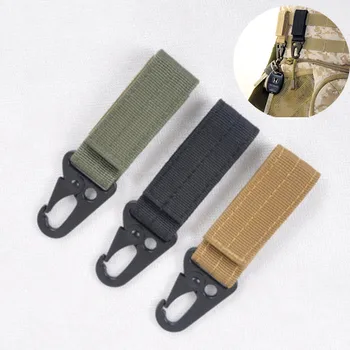 

Climbing Accessory Outdoor Carabiner Strength Nylon Tactical Backpack Key Hook Webbing Buckle Hanging System Belt Buckle Hanging