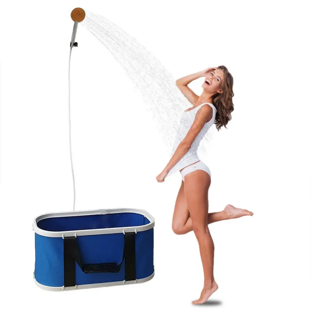 2021 Outdoor Indoor Camping Hiking Heated Shower Protable Travel Water Storage Multi-purpose For Car Wash | Спорт и развлечения