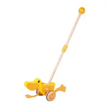 Best Price Parrowbebe Baby wooden duck push 1-3 years old baby kids walk toy children walker push infant stroller wood music toy Best Price Parrowbebe Baby wooden duck push 1-3 years old baby kids walk toy children walker push infant stroller wood music toy
