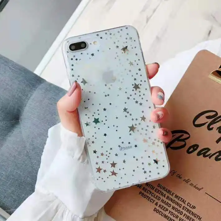 Милый прозрачный ТПУ чехол для телефона Gimfun с волнистыми точками IPhone 11 pro max Xs Xr 6 7 8