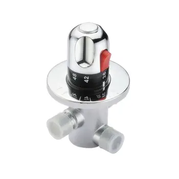 

Brass Thermostatic Mixer Valve Water Temperature Control Valve for Bath Shower Kit New