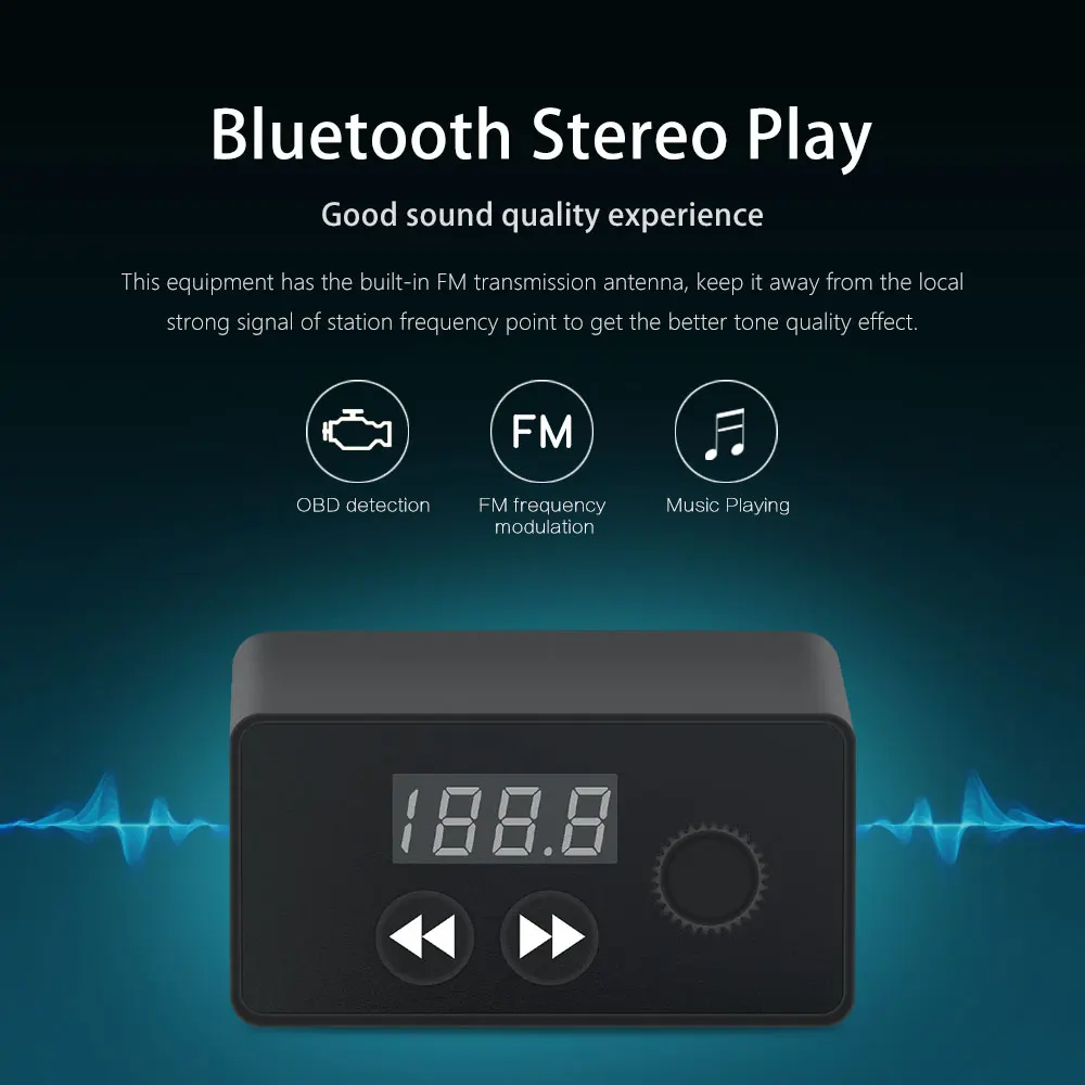 OBD музыкальный плеер 32G V12 OBD2 Bluetooth 4,0 сканер с ELM 327 OBD 2 Автомобильный диагностический автоматический инструмент ELM327 odb2 сканер для IOS