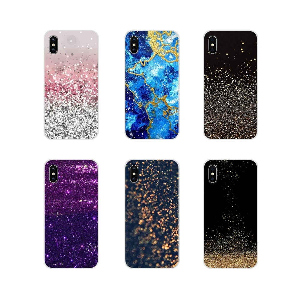 Роскошный мягкий чехол из ТПУ с эффектом воды синий золотой и черный для Samsung Galaxy