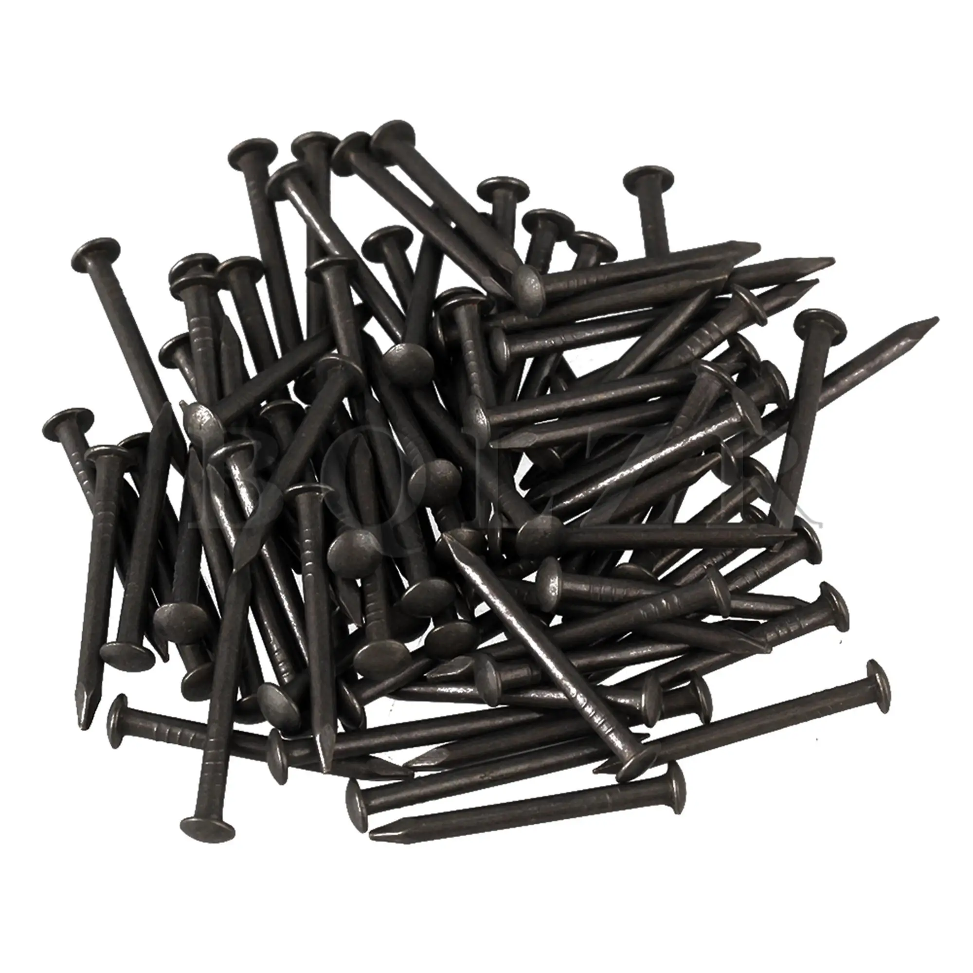 

50PCS Round Pure Copper Rivets Screw Tacks Nails Hardware 18x1.3mm