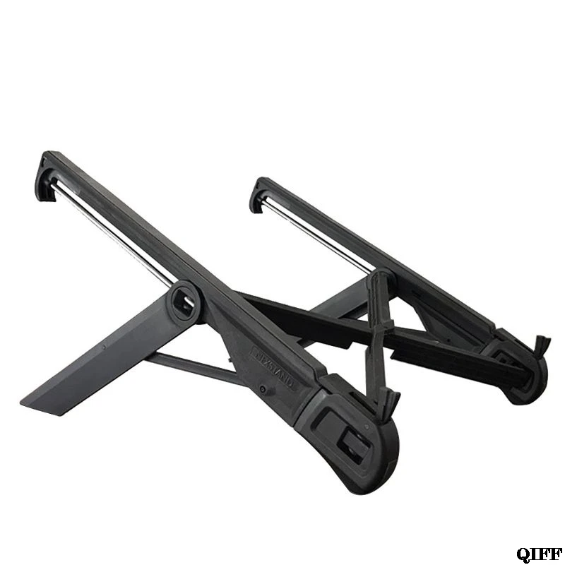 

Black Portable Folding Laptop Stand Bracket Holder Support for Tablet/MacBook/Tab Laptop PC Computer Accessories July 24