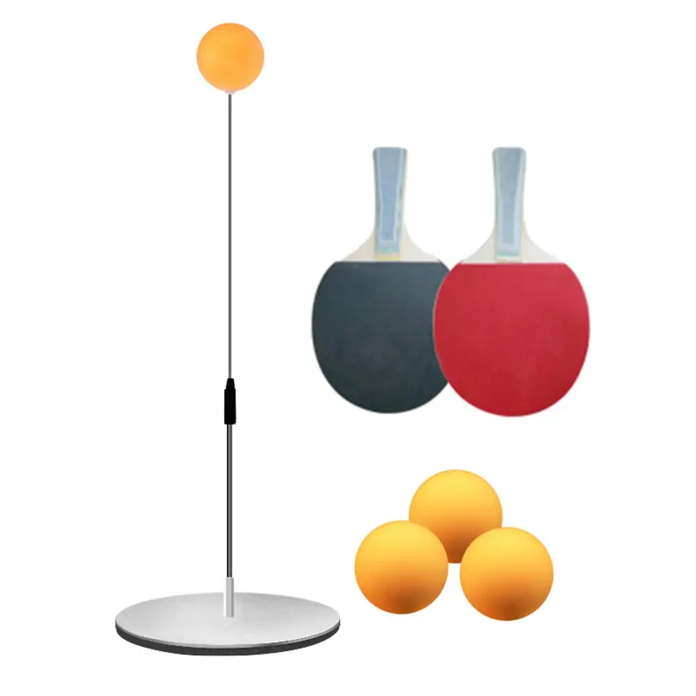 

Table Tennis Trainer Children's Elastic Soft Shaft Self-Training Artifact Single Home Indoor Racket Toys