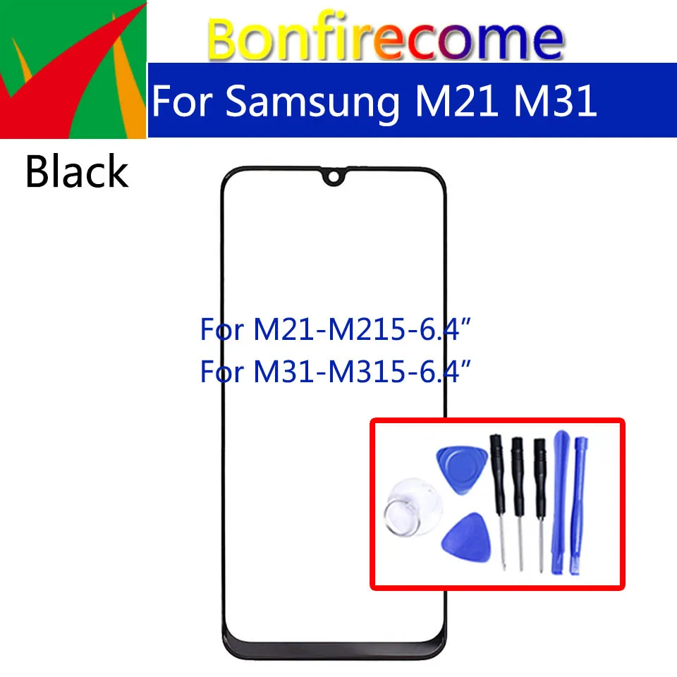 Сенсорный ЖК-экран для Samsung Galaxy M31 M21 стекло с внешним стеклом | Мобильные телефоны