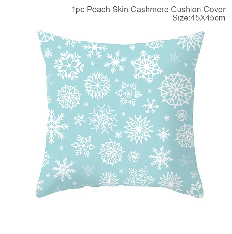 FRIGG Christmas Cushion Covers Christmas Pillowcase Merry Christmas Decor for Home Navidad Noel Happy New Year - Цвет: Pillowcase 56