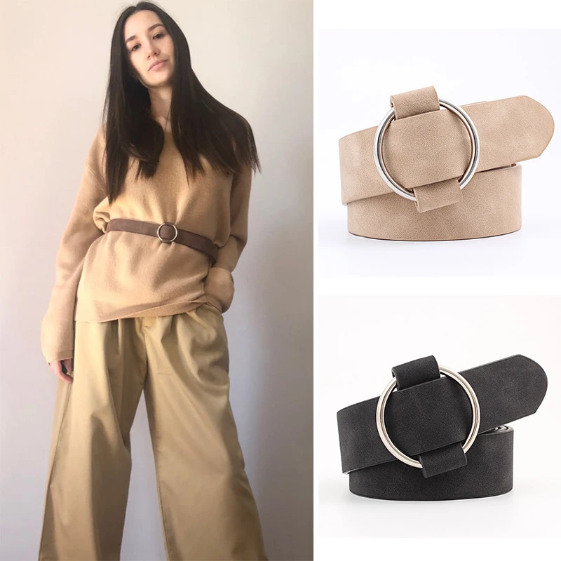 beige designer belt