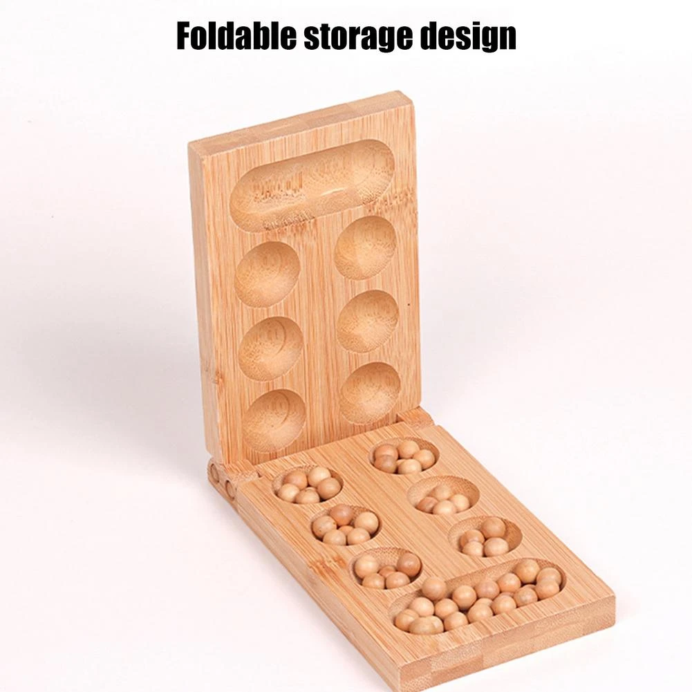 Wooden Mancala Board Game With Beads Adults Kids Puzzle Game Oldest Strategy  Games Thinking Puzzle Game For Children|Strategy Games| - AliExpress