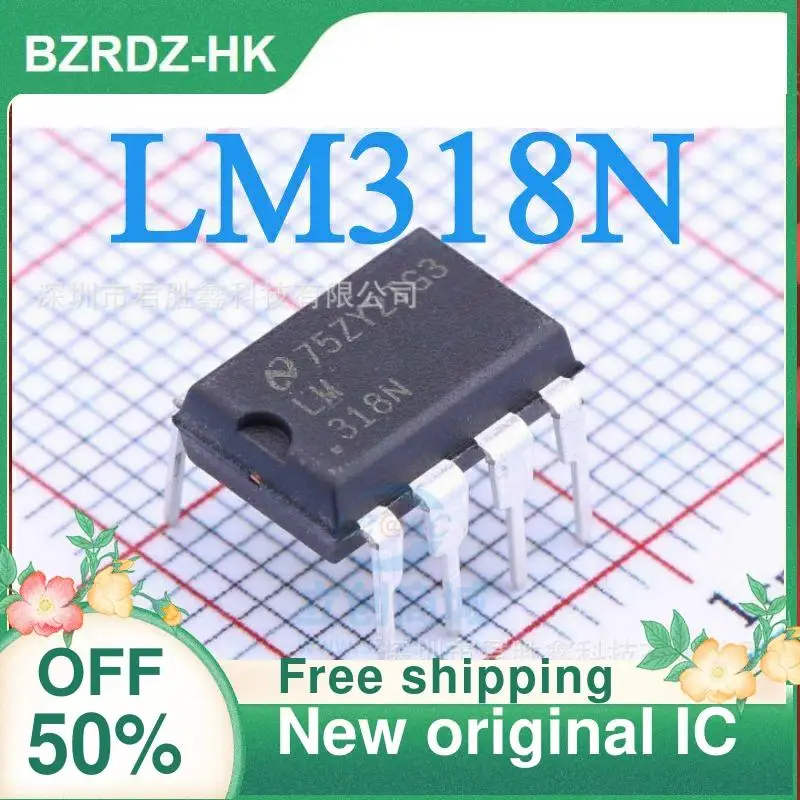 

10 шт. LM318 LM318N DIP новый оригинальный IC