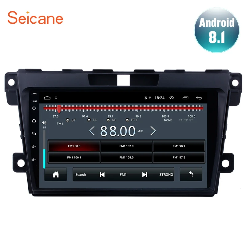 Скидка Seicane для 2007 2009 2010 2011 2012 2013 2014 MAZDA CX 7 2Din автомобиля font b gps b font радио Android 8,1 9 дюймов Автомобильный мультимедийный плеер Поддержка DVR