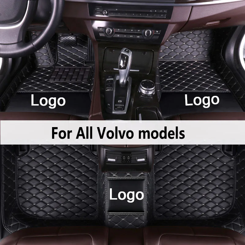 Автомобильные коврики MIDOON для Volvo C30 C70 S60 S80 S90 V40 V60 V90 XC40 XC60 XC90 2006 2019 2007 2008