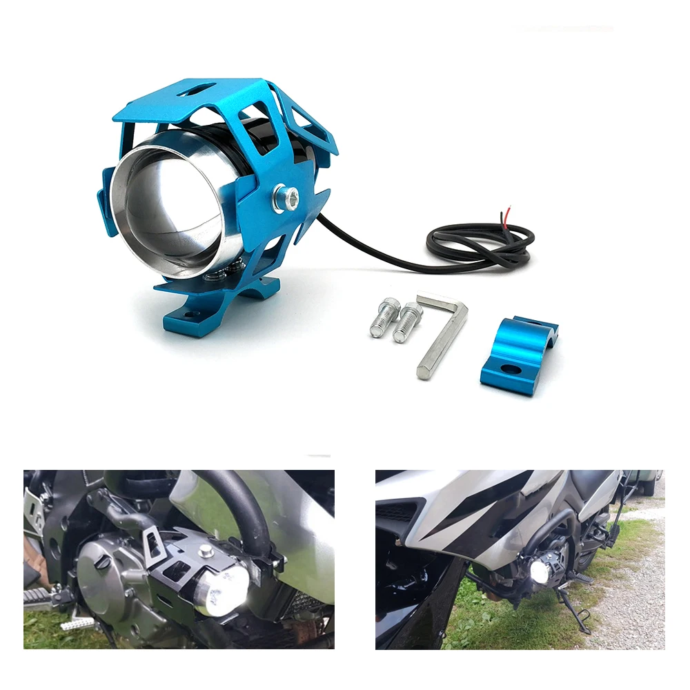 

Universal Motorcycle Motorbike Headlights Bulbs Lamp U5 LED Spotlight Flash 12V Fit For KTM 990 SuperDuke Adventure 1050 RC8